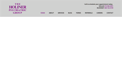 Desktop Screenshot of holinergroup.com